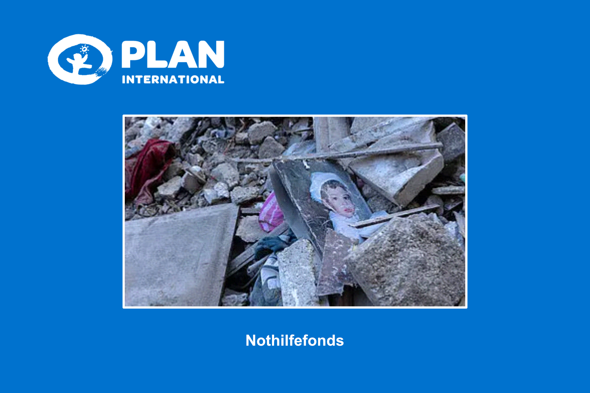 Plan International Nothilfefonds